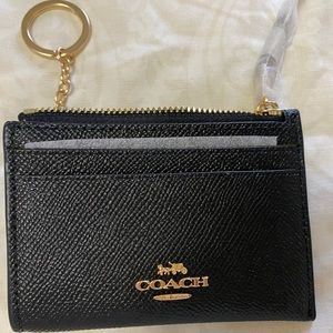 Coach coin/card wallet NWT